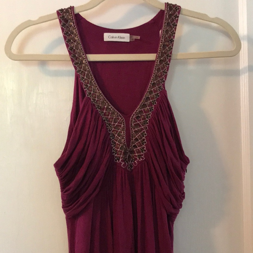 Calvin Klein beaded dress - Picture 8 of 10